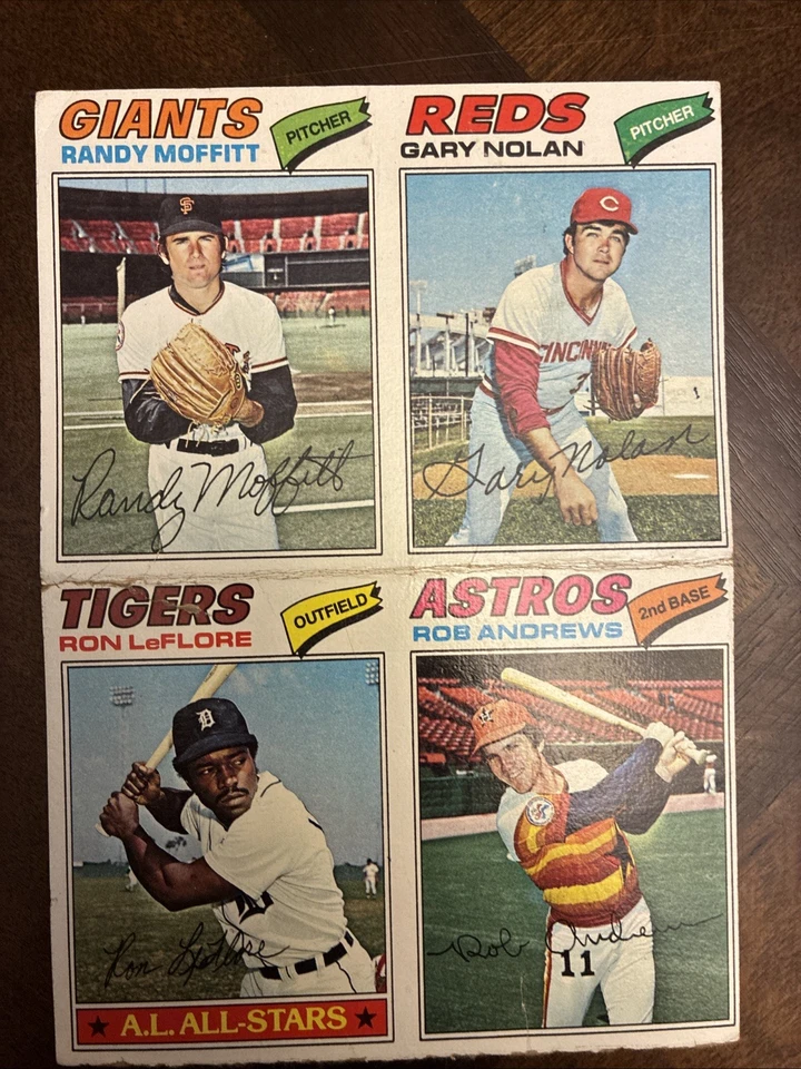 ⚾🧢 Винтажный 1976 Topps бейсбол лот - McCovey, McCarver, Tanana, Royals и многое другое🎉 - Изображение 3 из 4