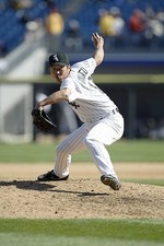 Shingo Takatsu Chicago White Sox pitches in the 9th inning v the C- Old Photo 3