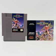 Double Dragon II NES Nintendo Entertainment System Cartridge With Manual