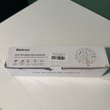 BIETRUM UHF WIRELESS MICROPHONE - TESTED WORKING