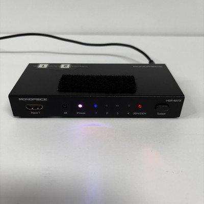 Monoprice HDX-401TA 4 Port HDMI Switch w/ Digital Audio Outputs Tested