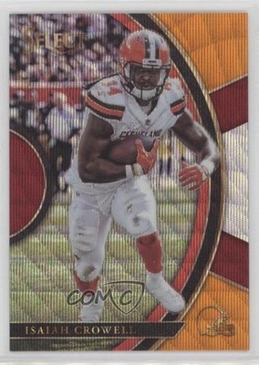 2017 Panini Select Concourse Tri-Color Prizm /199 Isaiah Crowell #75 6k8