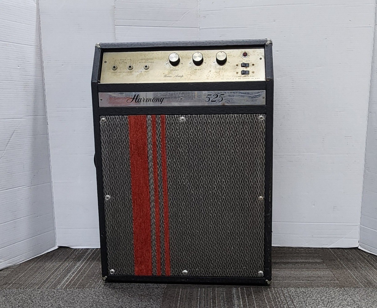 Vintage Harmony 525 Tube Amp Combo 1960s