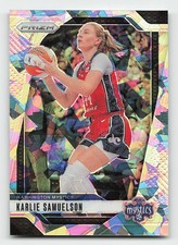 2024 Panini Prizm WNBA #82 Karlie Samuelson Ice Prizms