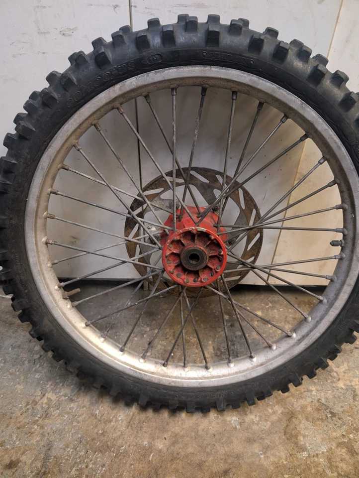 1991 ktm 250 sx Front Wheel - Image 3 of 4