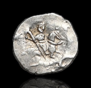 RUSSIA. Ivan IV "The Terrible" 1533 1584. Silver Kopek Pskov mint