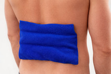 3 sectional Wheat bag ideal for easing muscular aches & pains FREE 48 track post