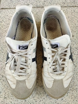 Asics Onitsuka Tiger Sneakers MEXICO, Gr. 45, weiß/Blau - Used