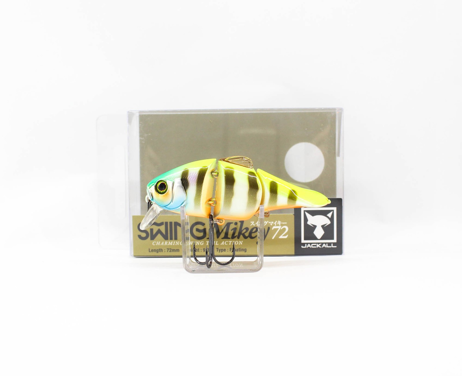 Jackall Mikey Swing 72 Floating Lure Chart Back Pearl Gill (4075)