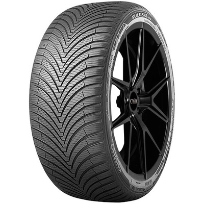 235/60R18 Kumho Solus HA32 107V XL Black Wall Tire