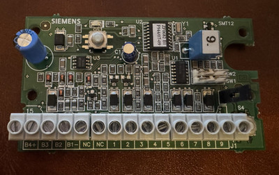 Siemens Vanderbilt Alarmcom Sintony Alarmanlage Erweiterung SMT 12 / 11