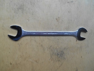 Proto J3440 13/16 x 7/8'' Fractional Extra Thin Open End Wrench, USA, New