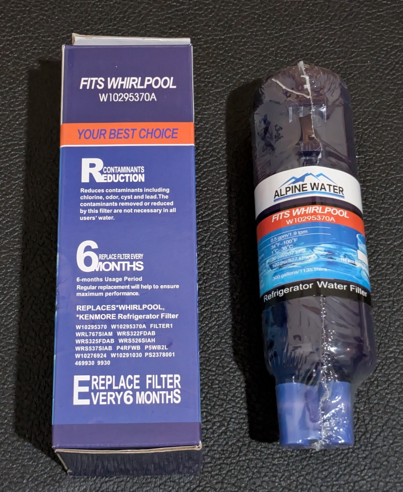 Whirlpool W10295370a