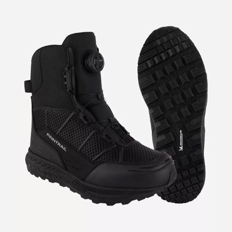 Chaussures Wading Delta Finntrail contre les glissades sur rochers