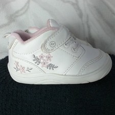 Stride Rite SR-Taye 2.0 Toddler Shoes   Size 4M   Soft Sole Booties - Used Good