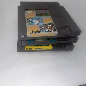 Nintendo NES Game Lot 3- Mario 3, Super pitfal, Mario/duck hunt/track and field