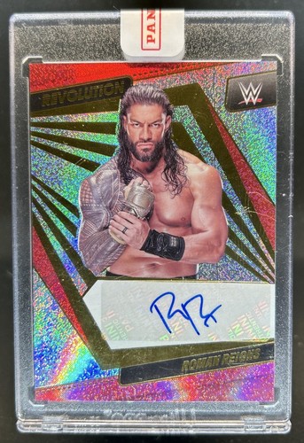 2022 Panini Revolution WWE Roman Reigns Auto Autograph #AG-RMR