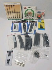 VINTAGE-ATLAS/MODEL POWER/LIFE-LIKE-N SCALE-TRACKS/FIGURES/PARTS-LOT