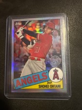 2020 Topps Chrome Baseball 1985 35th Anniversary Refractor #85TC-7 Shohei Ohtani