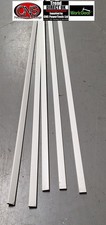 10mm Intumescent Fire Only Door Strips Seals Pack of 10 White Clearance