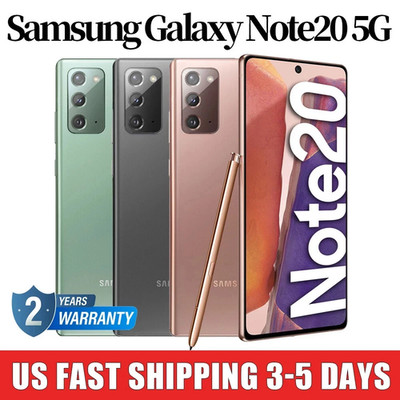  BrandNEW NEW SAMSUNG GALAXY NOTE 20 5G SM-N981U1 128GB FACTORY UNLOCKED *USA*