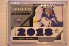 2018-19 SP GAME USED HOCKEY SKILLS CHALLENGE RELIC BLENDS 033/125 #ASRB-AV
