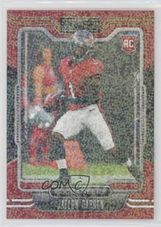 2021 Panini Playbook Rookie Sparkle Jaelon Darden #135 Rookie RC 1u6