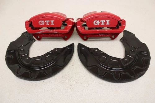 MK7 VW GTI Front Brake Calipers Carriers Performance Pack 340mm Brakes Oem 15-21
