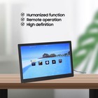 15.4" Digitaler Bilderrahme 1280*800 LED Bildschirm Fotorahmen mit Lautsprecher