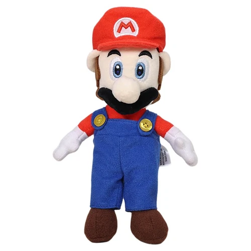 6“ Super Mario Bros Plush Cute Mario Cartoon Stuffed Toy Doll Xmas Gift