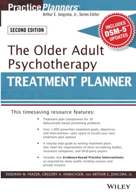 The Older Adult Psychotherapy Treatment Planner, with D - Paperback NEW Deborah