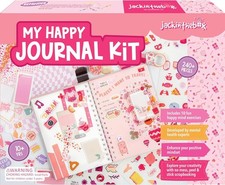 DIY Journal Kit For Girls Ages 8 12 242 Pcs Scrapbook Journaling Set Pink