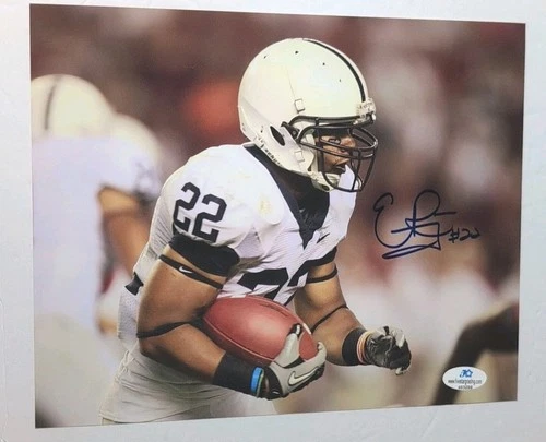 Evan Royster Auto Autograph 8x10 Photo Signed Penn St Redskins Gift