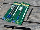 MONT BLANC! Crisp, Orig. Rollerball Pen - 5.25" long, Cushion Close, + 3 refills — photo 1