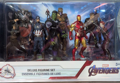 マーベル MARVEL グッズセット Disney Marvel Avengers Figurine Set Boxed Plastic Iron Man Captain