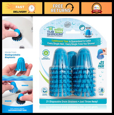 21pk Disposable Bath Tub Drain Strainers - Hair Catcher for Shower  Bathtub, Pr