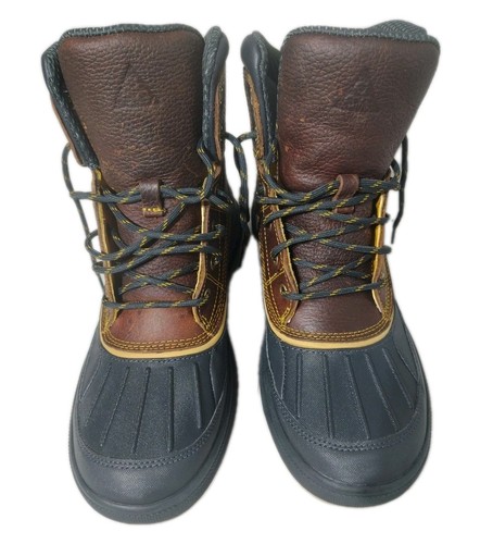 Nike Woodside 2 High ACG Brown Gold Black Beige 525393-770 Snow Rain Boots Sz8