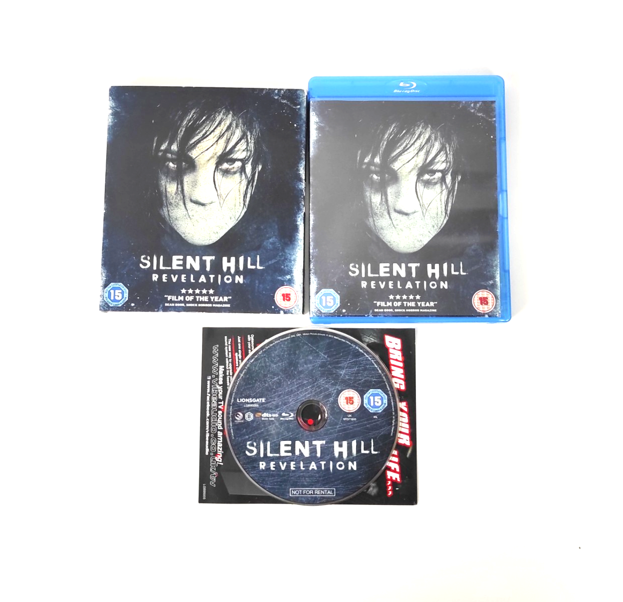 Silent Hill Revelation Blu-ray - w/ Slipcover 2012 Supernatural Horror Sean Bean