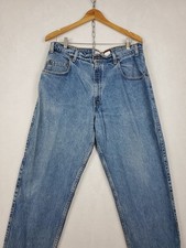 Levis 545 Jeans Men's 36x31 Blue Loose Fit Brown Tab 1994 Vintage 90's Signature