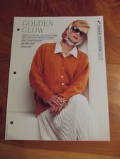 CROCHET PATTERN GOLDEN GLOW FASHION COLLECTION CREATIVE NEEDLES *GREAT*