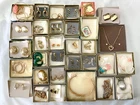 Piece Lot Vintage Avon Costume Jewelry With Boxes