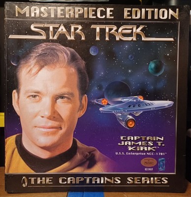 Playmates Star Trek Masterpiece Edition Captain James Kirk 12'' Figure Complete