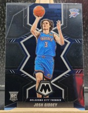 JOSH GIDDEY RC 2021-22 Panini Mosaic Basketball #210 ROOKIE CARD Thunder/Bulls 