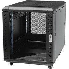 StarTech 4-Post 15U Server 19 Data Rack Cabin...