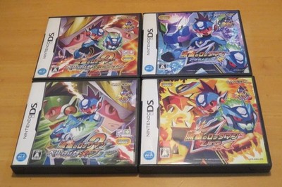 Megaman Rockman Star Force Dragon & Leo & Pegasus set Japan Nintendo NDS DS