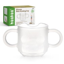 Haakaa Silicone Toddler Cups, BPA Free Drop-proof Training Cups for Baby 6M