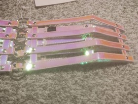 Corset Story Strappy Harness Belt Holographic 