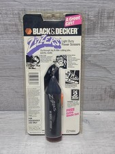Black  Decker Zizzers: Battery Operated, Light Duty, Electric Scissors NEW