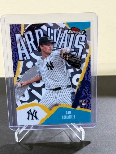 2026 Topps Finest Cam Schlittler Base (RAW)