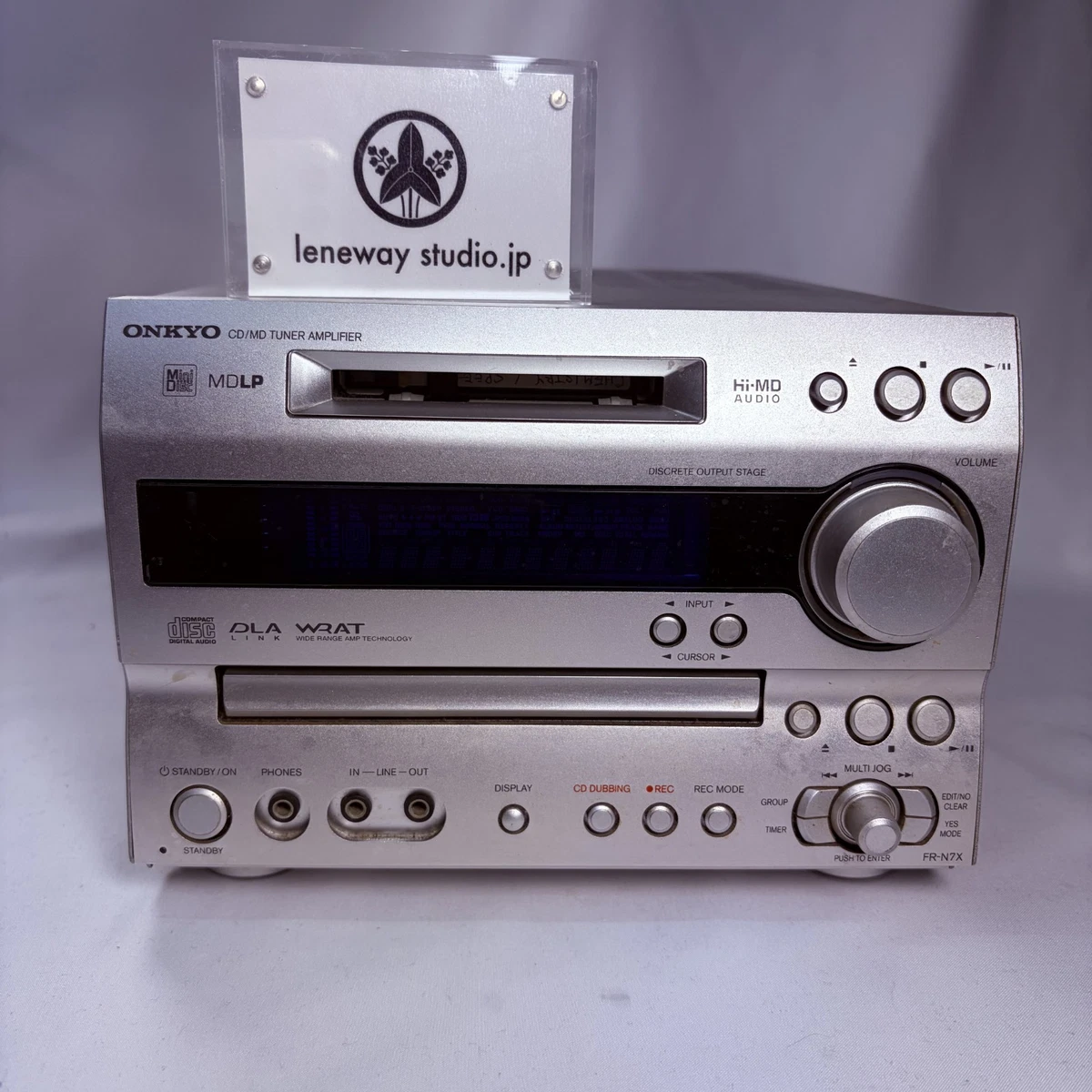 Onkyo FR-N7X CD MD Tuner Amplifier Hi-MD MiniDisc Audio System